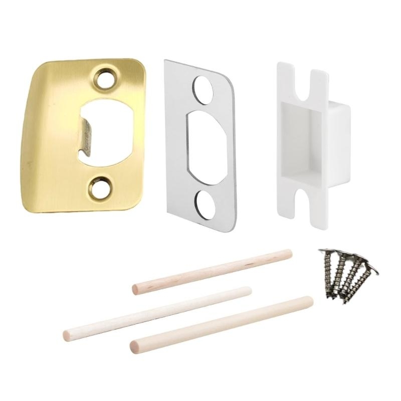 ドアストライクプレートセットエレガントなドアロックラッチ補強 - Home Security Door Lock のレビューと価格