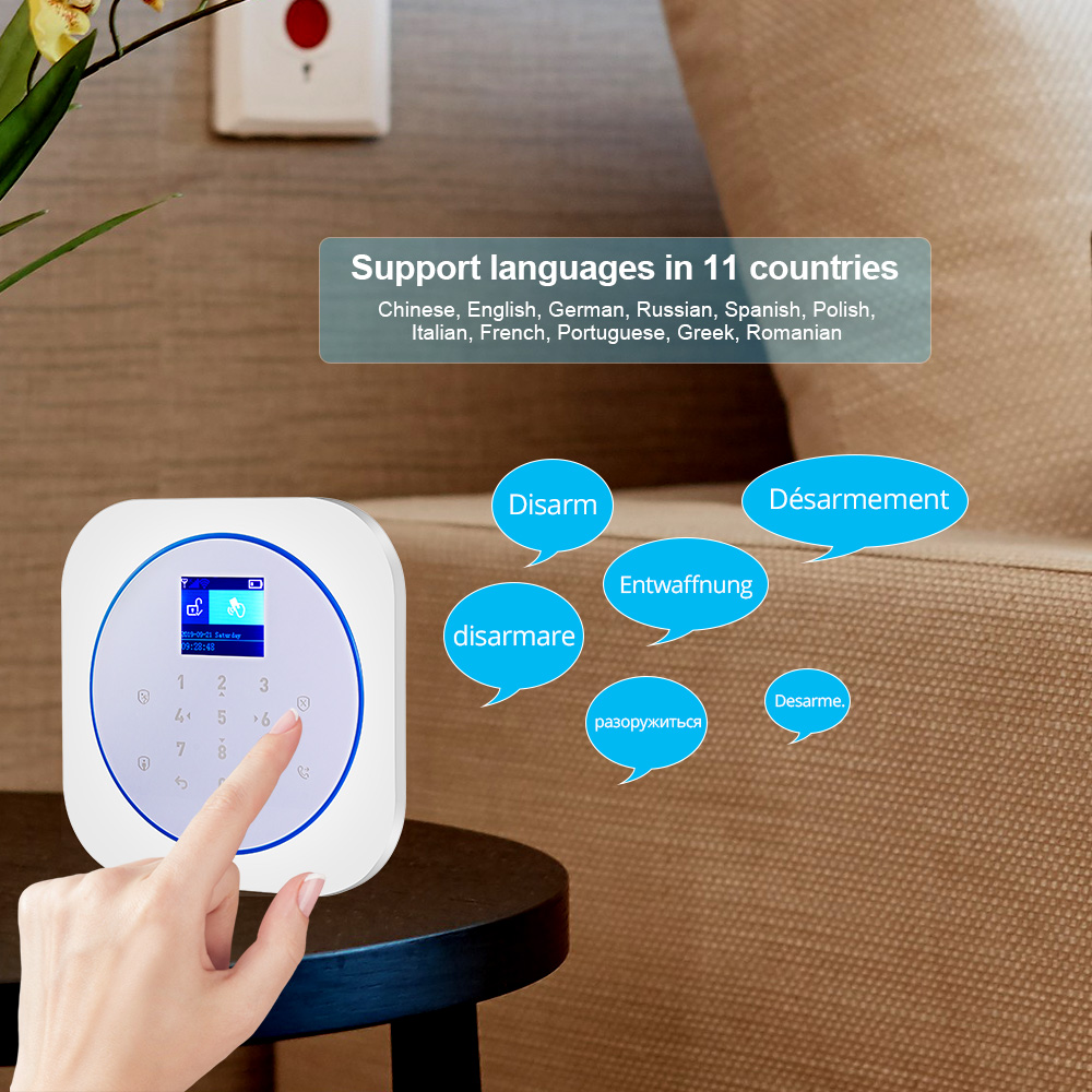KERUI G12 ホームセキュリティ警報システム GSM  - Home Security Panel のレビューと価格