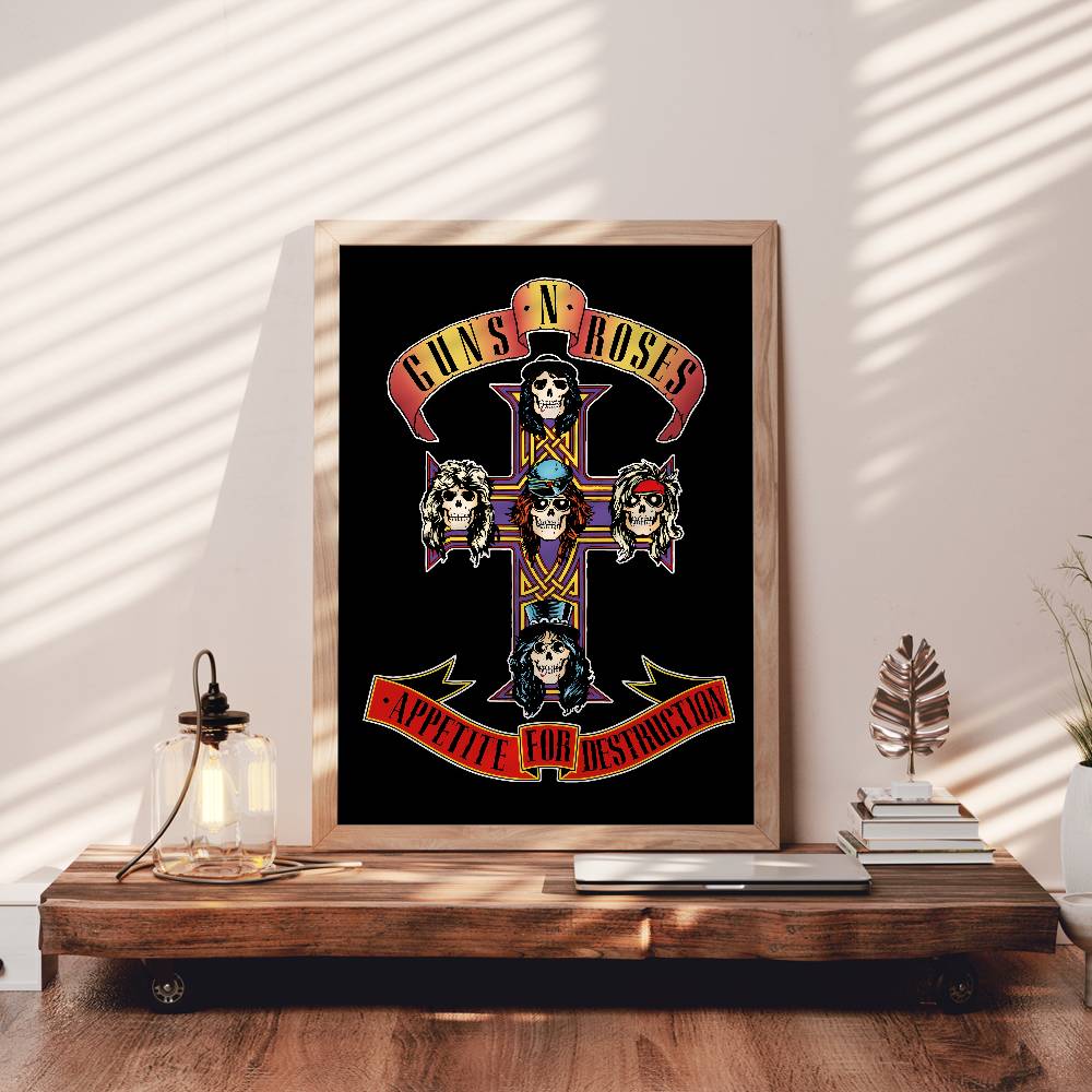 G-Guns ロックバンド N R-Roses ポスター 自 - Home Security Gun のレビューと価格