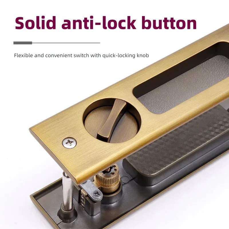 頑丈な黒色のスライド式ドアフックロック（鍵付き）、強化された - Home Security Door Lock のレビューと価格