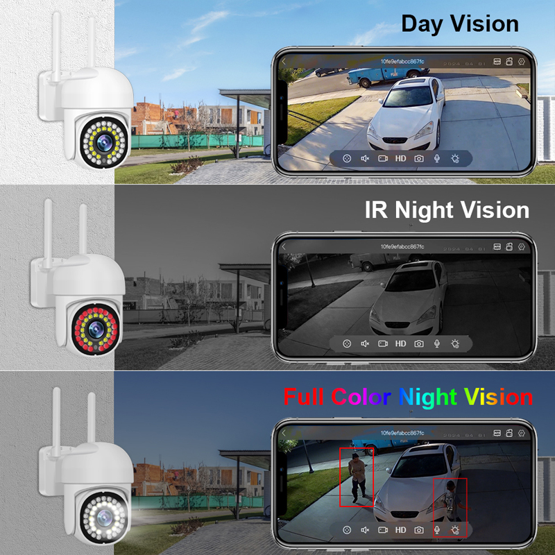 Smar 3MP ワイヤレス CCTV セキュリティカメラシ - Home Security Panel のレビューと価格