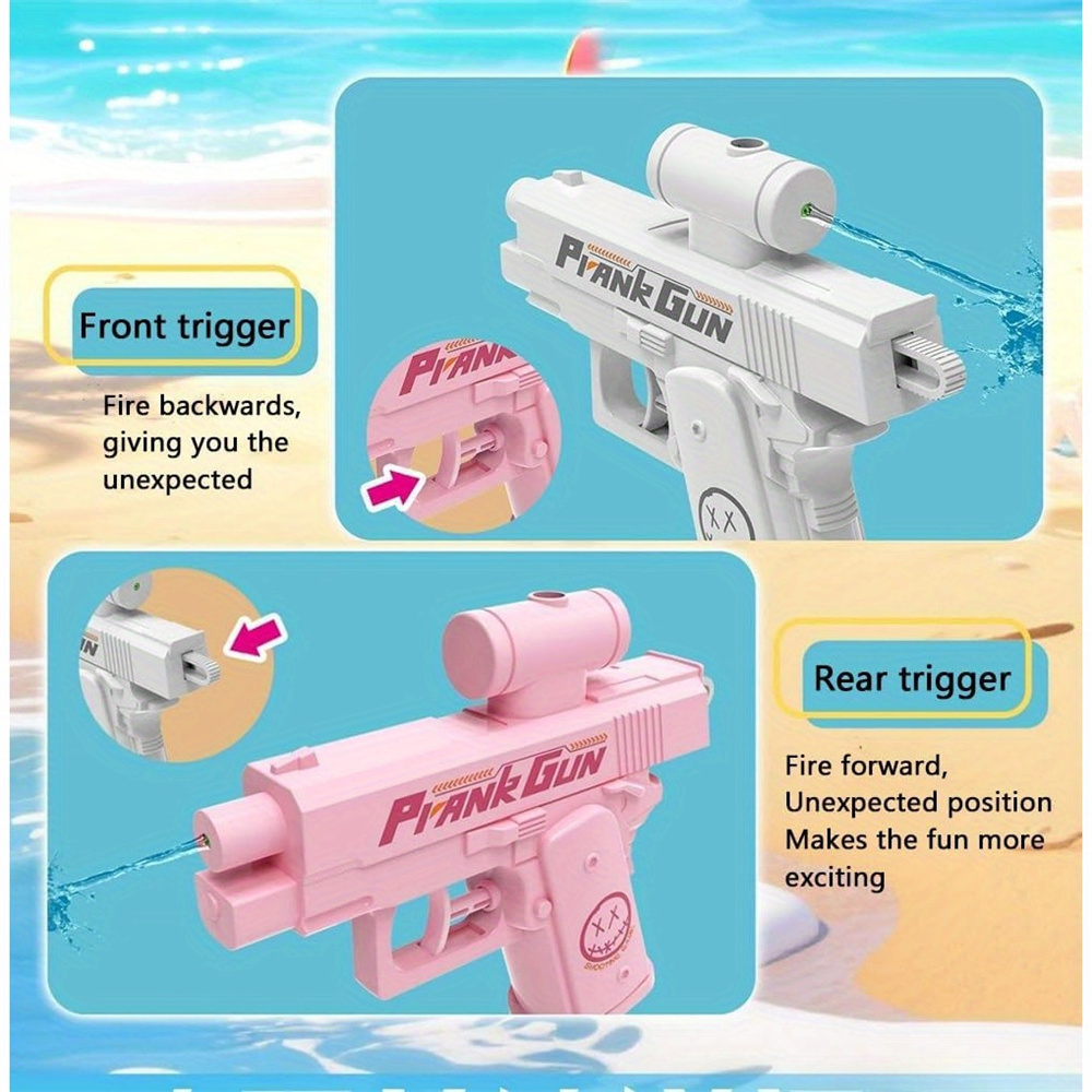 新しい屋外用ポータブル両面逆噴水銃いたずら逆噴水スプレーおも - Home Security Gun のレビューと価格