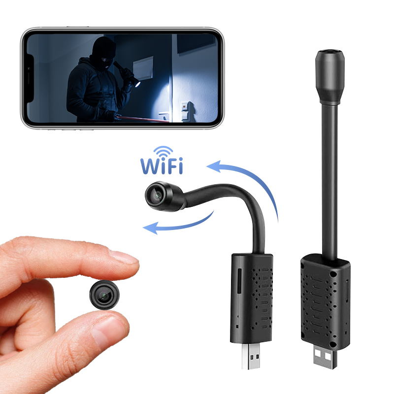 V380ミニワイヤレスWiFiカメラHD動体検知U21 Wi - Home Security Camera のレビューと価格