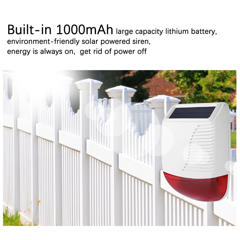 CPVAN 屋外ワイヤレスサイレン 110dB サウンドホー - Alarm Siren Outdoor のレビューと価格