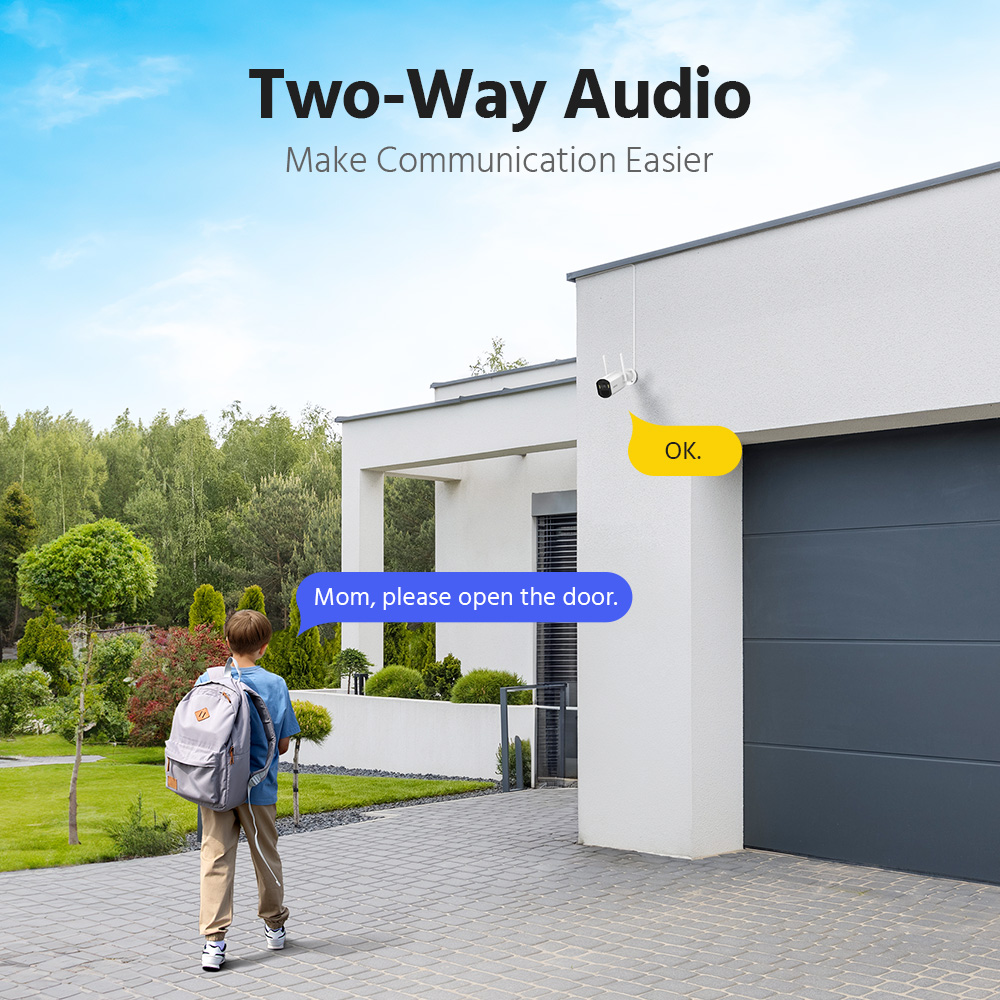 ANNKE 4MPソーラーバッテリーWiFi 6セキュリティ - Home Security Panel のレビューと価格